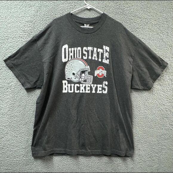 Other - Ohio State Buckeyes T Shirt Mens 2XL Gray Short Sleeve Crew Neck Graphic NFL